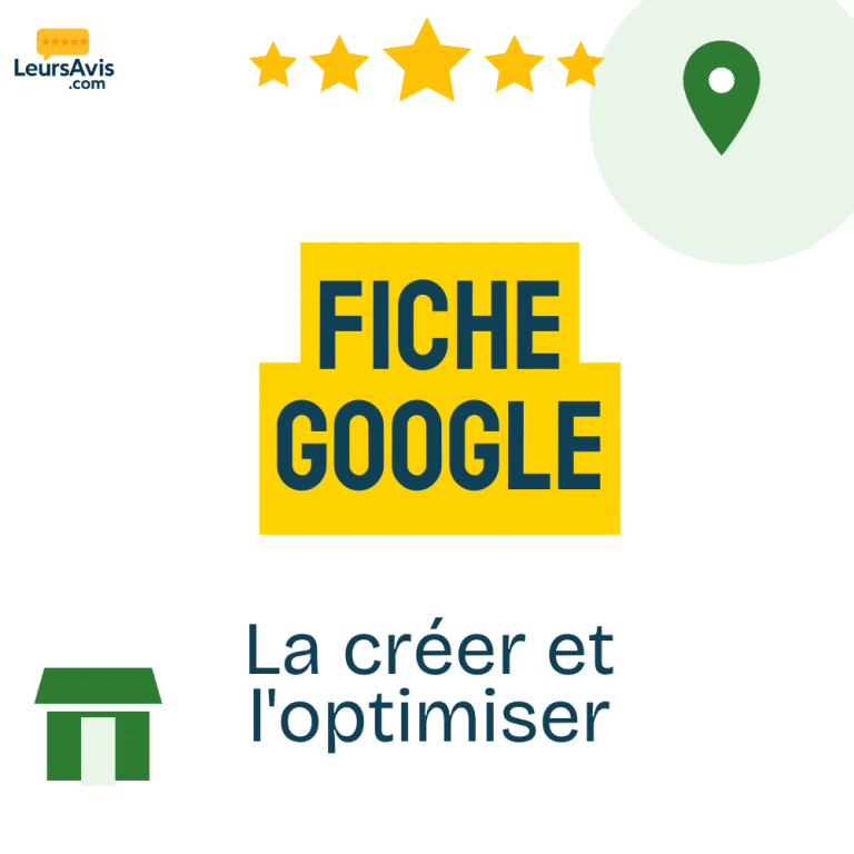 Vignette de l'article sur la fiche Google : pictogramme de localisation et de boutique